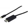 EXERTIS CONNECT Cable adaptador USB-C a DisplayPort 1.4 8K, 2,0 m (127542)