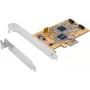 EXSYS EX-11057 Tarjeta adaptadora PCI Express dual RS-232 serie