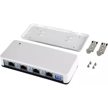 Adaptador EXSYS EX-1329 USB-C 3.1 Gen 1 a 4 puertos Gigabit Ethernet