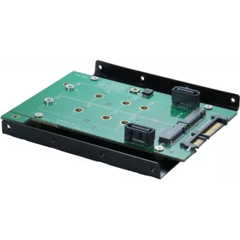 Tarjeta controladora RAID SATA 3 EXSYS EX-3607, 2x SATA III + 2x M.2 NGFF, PCIe 3.0 x4, RAID 0/1/10/JBOD