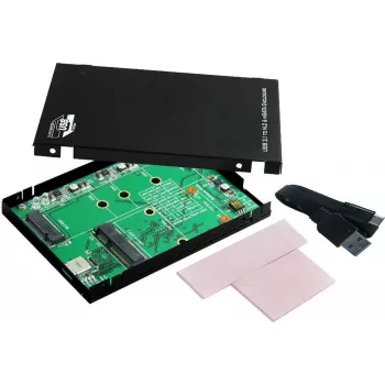 EXSYS EX-3672 Carcasa USB 3.0 para HDD/SSD SATA de 2,5