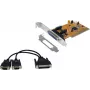 EXSYS EX-43362 Tarjeta controladora serie PCI Express de 2 puertos RS-232