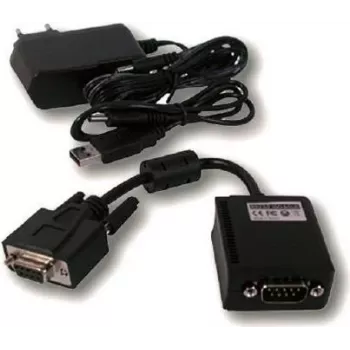 Convertidor repetidor aislador serie RS-232 EXSYS EX-47920, negro