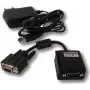 Convertidor repetidor aislador serie RS-232 EXSYS EX-47920, negro