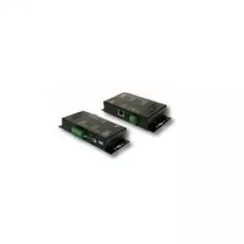 EXSYS EX-6051POEIS extensor / repetidor PoE industrial, 10/100 Mbit/s, IEEE 802.3at, montaje en carril DIN, carcasa metálica, -40 a 75°C