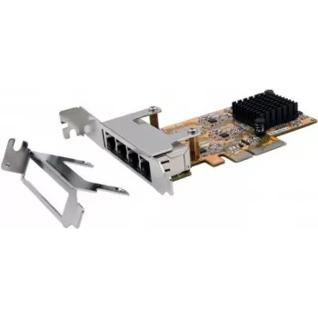 EXSYS EX-6074-3 tarjeta de red Gigabit Ethernet PCIe x1, Low Profile, RJ45, Realtek RTL8111G
