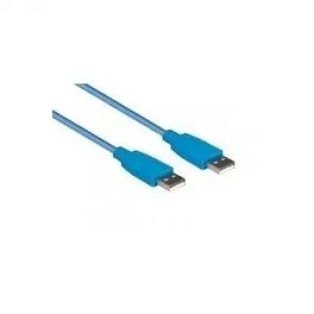 EXSYS EX-K1610-1 Cable USB 3.2 Gen 1, conector USB-A macho a conector USB-A macho, 1 m, Azul