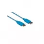 EXSYS EX-K1610-3 Cable USB 3.2 Gen 1, conector USB-A macho a conector USB-A macho, 3 m, Azul