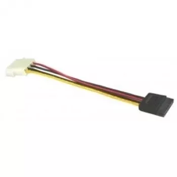 EXSYS EX-K41915 cable adaptador de alimentación de Floppy a SATA de 0,4 m conector macho a conector macho