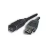 EXSYS cable FireWire 800 a 400 de 9 polos a 6 polos, 1,0 m, negro EX-K6860