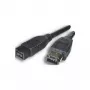 EXSYS cable FireWire 800 a 400 de 9 polos a 6 polos, 1,0 m, negro EX-K6860