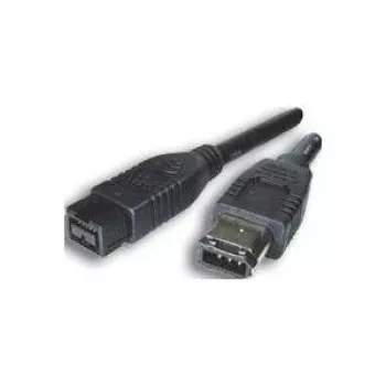 EXSYS cable FireWire 800 a 400, 9 pines a 6 pines, 5 m, negro EX-K6863