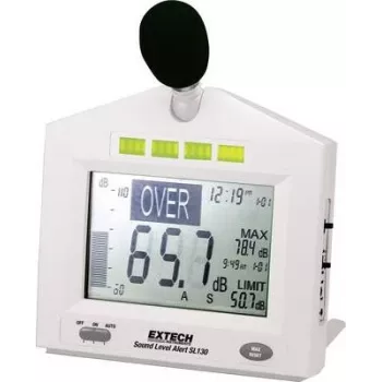 EXTECH SL130G monitor de nivel sonoro registrador de datos, 30-130 dB, USB, ponderación A/C