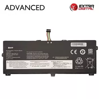 Extra Digital Advanced Batería de portátil para Lenovo L18L3P72 - 4200mAh, 11.52V, 48.38Wh, Li-Ion de 3 celdas, Negro