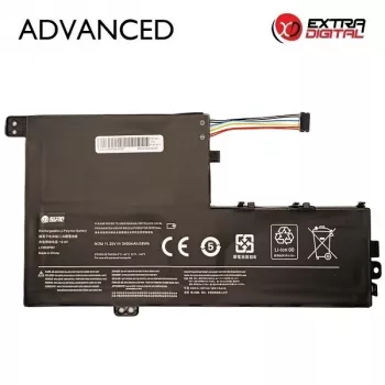 Extra Digital Advanced NB483068 Batería de portátil para Lenovo L15M3PB0 – 3400mAh 11,1V Li-Ion de repuesto