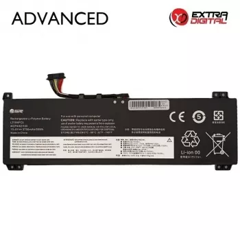 Extra Digital Advanced Batería de portátil de repuesto para Lenovo L21M4PC0 – 3750mAh, 15.36V, 57Wh, 4 celdas Li-Ion (Negro)