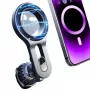 EXTRA DIGITAL Soporte magnético para móvil para rejillas de ventilación – soporte universal para smartphone con giro 360°, imanes de neodimio N52 - negro (HB390489)