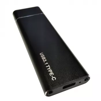 EXTRA DIGITAL carcasa SSD M.2 USB 3.1 Gen 2 – gris espacial