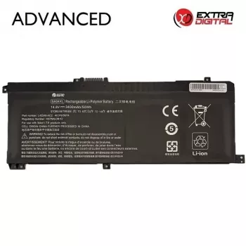 Extra Digital NB461905 Batería de portátil para HP SA04XL, 3400mAh, ion de litio