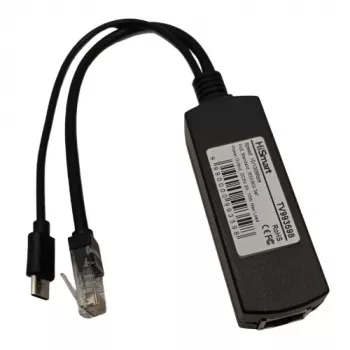 Splitter PoE EXTRA DIGITAL 10/100M 10W, USB-C 5V 2A