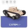 EXTRA DIGITAL Construcción de madera Tanque eléctrico, modelo educativo