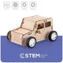 EXTRA DIGITAL Kit de construcción de madera coche de inercia, modelo educativo