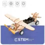 EXTRA DIGITAL maqueta de madera avión monohélice modelo didáctico