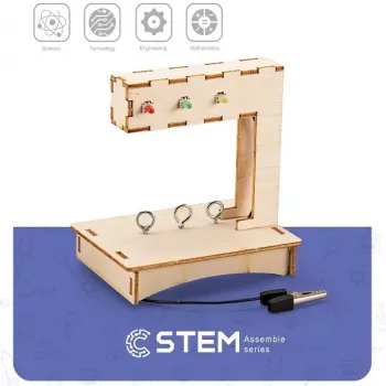 EXTRA DIGITAL Semáforo de madera modelo educativo