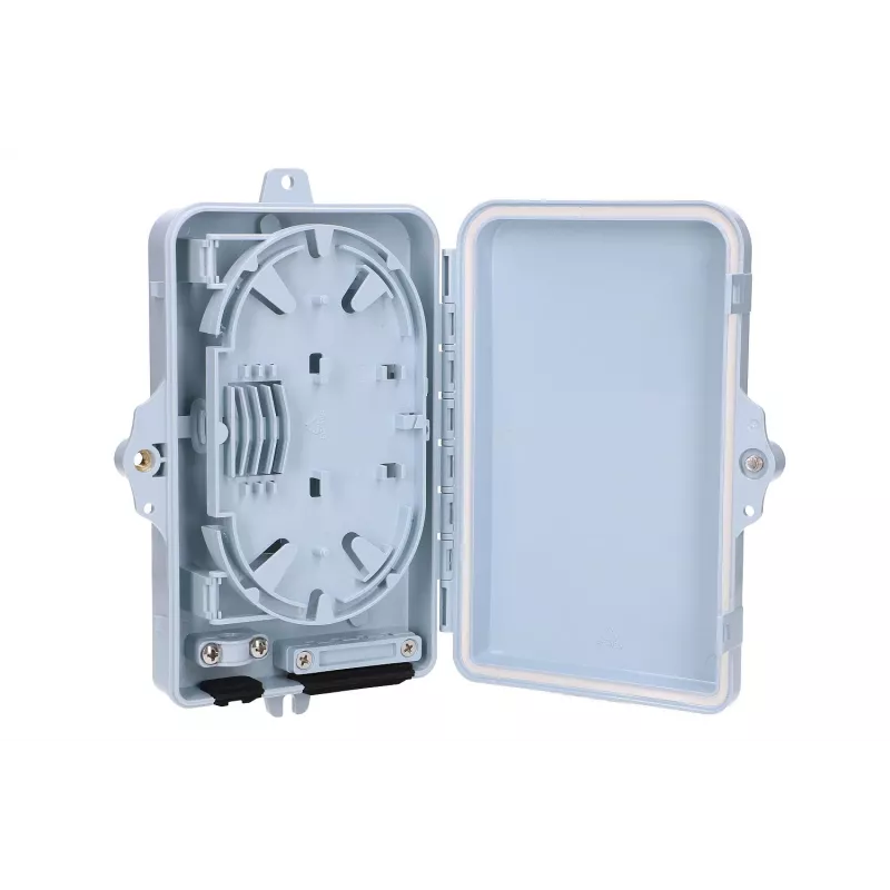 Extralink Betty Caja de empalme de fibra óptica, 4 empalmes, blanca