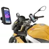 Extralink Soporte para smartphone para bicicleta, impermeable, giro 360°, cierre seguro