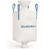 EXTRALINK Big Bag U+2 90x90x140cm 1000kg FIBC bolsa a granel blanca con boca de descarga
