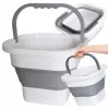 EXTRALINK Black Forest cubo plegable de silicona 10L portátil para camping