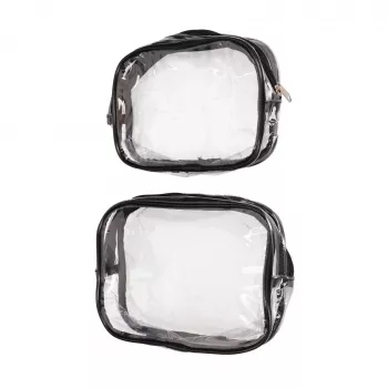 EXTRALINK Black Forest KM03 Mochila de cabina 45x20x30 cm con 2 neceseres – gris