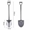 EXTRALINK BLACK FORST Pala de jardín recta 100 cm