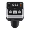 EXTRALINK Transmisor FM Bluetooth con 2 puertos de carga USB y ranura para tarjeta MicroSD
