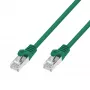 Extralink Cat.7 S/FTP 10 m 20G cable de red verde LAN, cable de cobre
