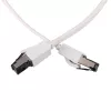 EXTRALINK cable de parcheo plano Cat.8 U/FTP 5m 40Gbps blanco