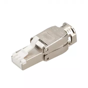 Extralink Conector RJ45 CAT6A sin herramientas – Conector Ethernet UTP 8P8C dorado 10Gbps