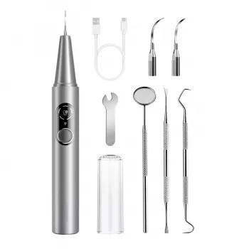 EXTRALINK SC-02 / CS-02 Limpiador dental ultrasónico con cámara, 5 modos
