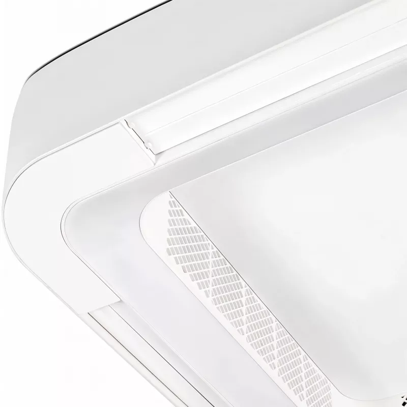 Extralink Cube Air 23 ventilador de techo inteligente WiFi con luz, blanco, 59 cm, control por app