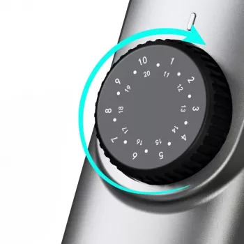 EXTRALINK Cortapelos y recortadora de barba con recipiente, 1-20 mm, USB-C, IPX6, 800 mAh