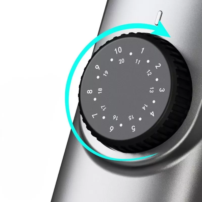 EXTRALINK Cortapelos y recortadora de barba con recipiente, 1-20 mm, USB-C, IPX6, 800 mAh