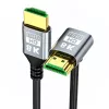 EXTRALINK Cable HDMI 2.1 8K HDR 2M acodado hacia arriba negro