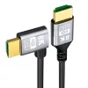 EXTRALINK Cable HDMI 2.1 8K HDR 2M acodado a la izquierda