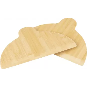 EXTRALINK HOME pala para pizza de bambú – 2 uds., set de palas para pizza resistentes al calor de bambú natural