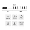 Guirnalda LED Extralink 200 LEDs blanco frío 10m + 3m IP44 interior/exterior