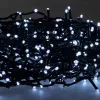 Guirnalda LED Extralink 200 LEDs blanco frío 10m + 3m IP44 interior/exterior