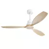 Extralink Nature Pure 52 ventilador de techo Smart WiFi, 132 cm, aspas de madera, control por app