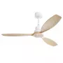 Extralink Nature Pure 52 ventilador de techo Smart WiFi, 132 cm, aspas de madera, control por app