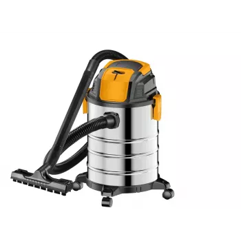 EXTRALINK POWERLINK aspirador industrial en húmedo y en seco, 1300 W, 20 l, plata, R-702